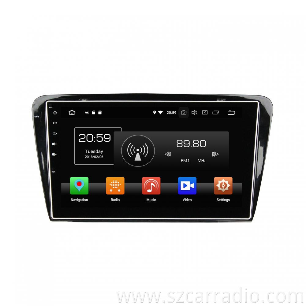 Octavia 2014 car stereo 